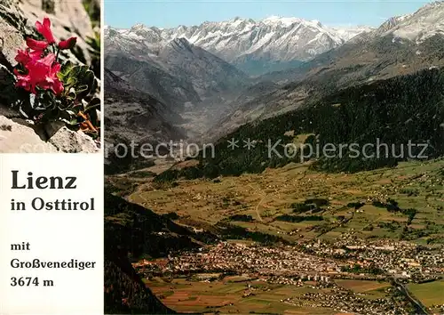 AK / Ansichtskarte Lienz_Tirol Panorama Grossvenediger Lienz Tirol