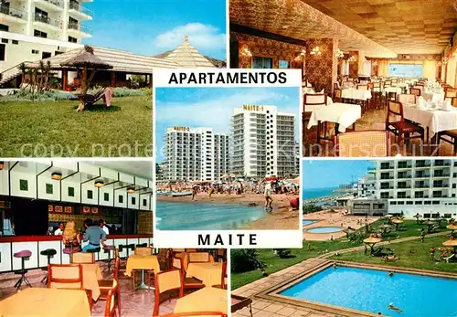 AK / Ansichtskarte Benalmadena_Costa Apartamentos Maite Benalmadena_Costa