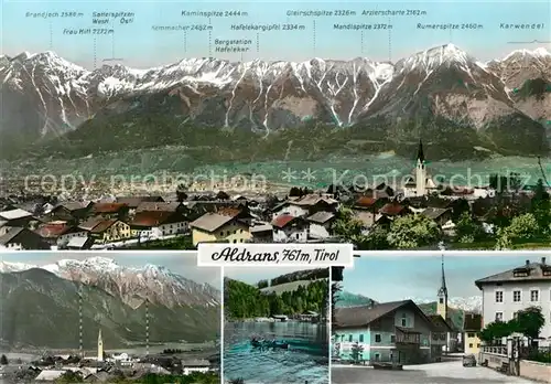 AK / Ansichtskarte Aldrans Panorama Ortsansichten Aldrans