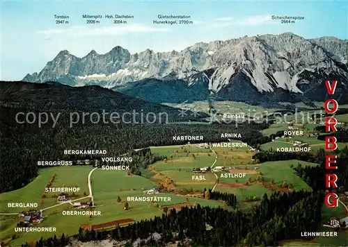 AK / Ansichtskarte Vorberg_Pichl Fliegeraufnahme Vorberg Pichl