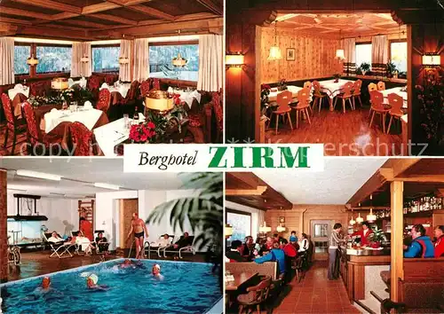 AK / Ansichtskarte Geiselsberg_Olang Berghotel Zirm Geiselsberg_Olang