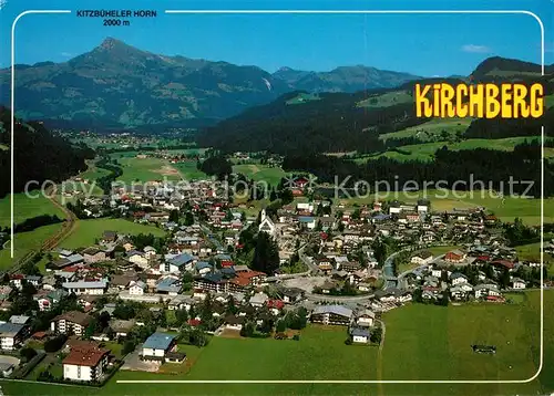 AK / Ansichtskarte Kirchberg_Tirol Fliegeraufnahme Kirchberg Tirol