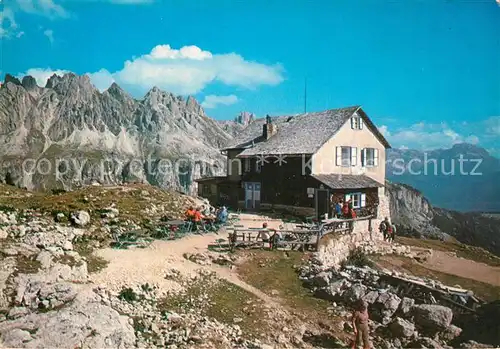 AK / Ansichtskarte Catinaccio Rifugio Roda di Vael Catinaccio