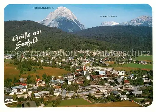 AK / Ansichtskarte Seefeld_Tirol Fliegeraufnahme Seefeld Tirol