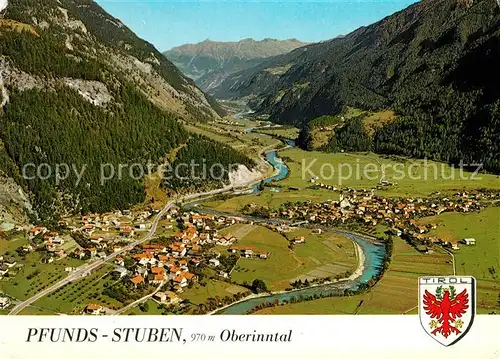AK / Ansichtskarte Stuben_Pfunds Fliegeraufnahme Stuben Pfunds