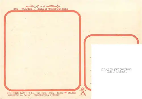 AK / Ansichtskarte Jerba Hotel dar Jerba Jerba
