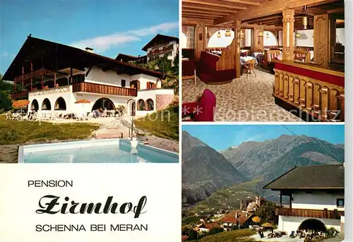 AK / Ansichtskarte Schenna_Meran Pensun Zirmhof Schenna Meran