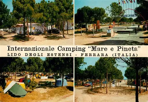 AK / Ansichtskarte Lido_degli_Estensi Internazionale Camping Mare e Pineta Lido_Degli_Estensi