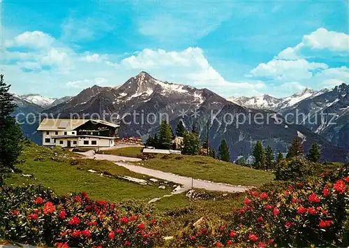 AK / Ansichtskarte Mayrhofen_Zillertal Penkenbahn Gasthof Gschoesswand Mayrhofen_Zillertal