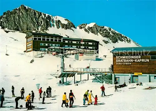 AK / Ansichtskarte Kaprun Schmiedinger Gratbahn Winter Kaprun