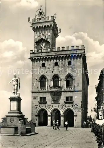 AK / Ansichtskarte San_Marino Regierungspalast San_Marino