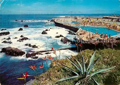 AK / Ansichtskarte Puerto_de_la_Cruz Piscinas de agua de mar San Telmo Puerto_de_la_Cruz