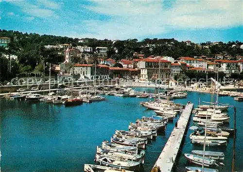 AK / Ansichtskarte Saint Jean Cap Ferrat Le nouveau port et le quai Saint Jean Cap Ferrat