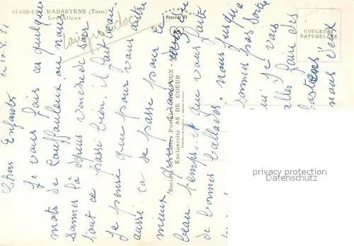 AK / Ansichtskarte Rabastens Les Allees Rabastens