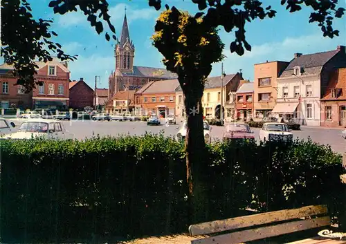 AK / Ansichtskarte Auberchicourt La Grand Place Auberchicourt