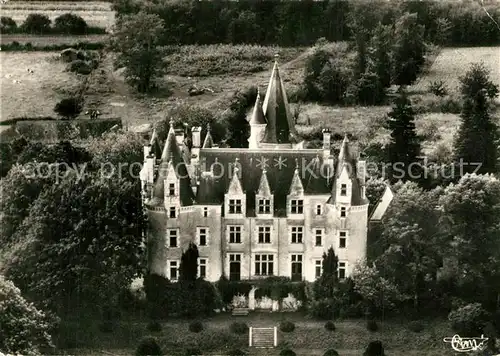 AK / Ansichtskarte La_Chapelle aux Choux St Germain dArce Chateau dAmnan Vue aerienne La_Chapelle aux Choux