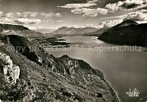 AK / Ansichtskarte Aix les Bains Vus de la Chambotte Aix les Bains