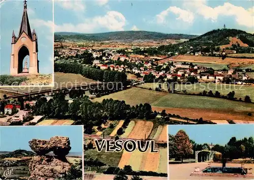 AK / Ansichtskarte Vesoul_Haute_Saone Vue generale Notre Dame de la Motte Le Sabot La Roseraie Vesoul_Haute_Saone