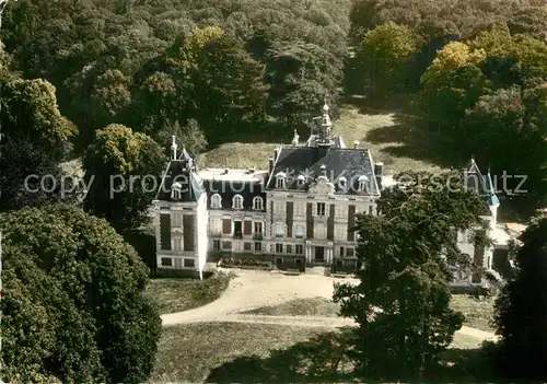 AK / Ansichtskarte Liverdy en Brie Chateau du Monteau Vue aerienne Liverdy en Brie