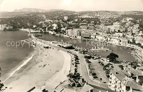 AK / Ansichtskarte Cassis Vue generale Plage Port Cassis