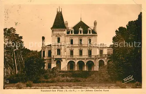 AK / Ansichtskarte Sausset les Pins Chateau Charles Roux Sausset les Pins