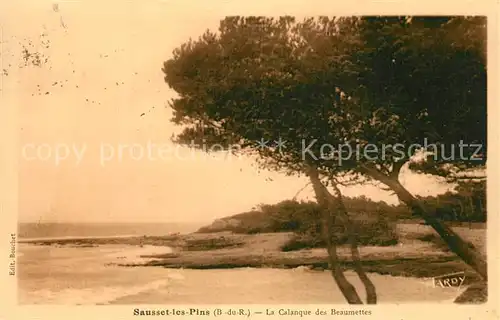 AK / Ansichtskarte Sausset les Pins La Calanque des Beaumettes Sausset les Pins