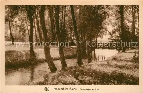 AK / Ansichtskarte Mondorf les Bains Promenades au Parc Mondorf les Bains