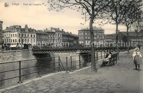 AK / Ansichtskarte Liege_Luettich Pont de Longdoz Liege Luettich