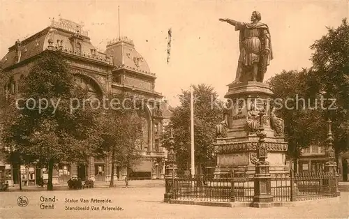 AK / Ansichtskarte Gand_Belgien Statue Jacob van Artevelde Monument Gand Belgien