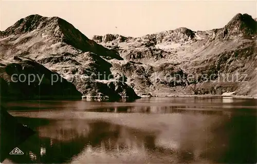 AK / Ansichtskarte Bagneres de Bigorre Lac bleu Montagnes Bagneres de Bigorre
