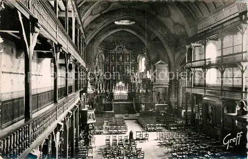 AK / Ansichtskarte Saint Jean de Luz Interieur de l Eglise Saint Jean de Luz