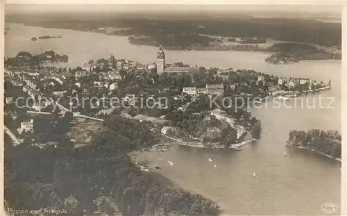 AK / Ansichtskarte Straengnaes Fliegeraufnahme Straengnaes