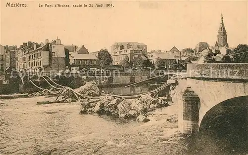 AK / Ansichtskarte Mezieres Charleville Pont d Arches  Mezieres Charleville