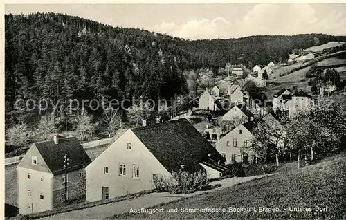 AK / Ansichtskarte Bockau_Erzgebirgskreis Unteres Dorf 