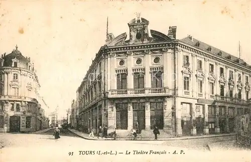 AK / Ansichtskarte Tours_Indre et Loire Theatre Francais Tours Indre et Loire