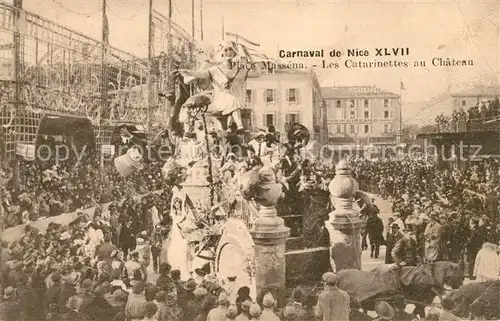 AK / Ansichtskarte Nice_Alpes_Maritimes Carnaval Les Catarinettes au Chateau Nice_Alpes_Maritimes