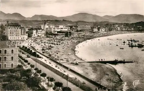 AK / Ansichtskarte Saint Jean de Luz Vue generale de la Plage Saint Jean de Luz