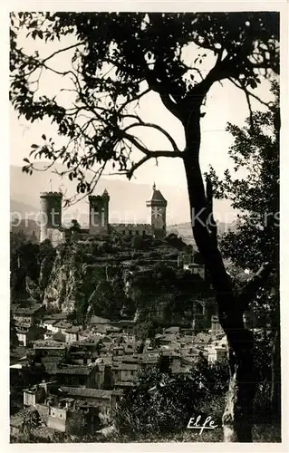 AK / Ansichtskarte Foix Vue panoramique sur les tours Foix