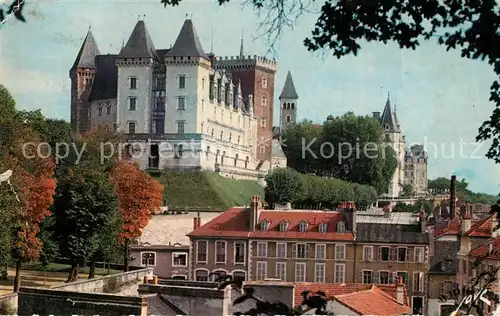 AK / Ansichtskarte Pau Chateau Henri IV vu du Parc National Pau