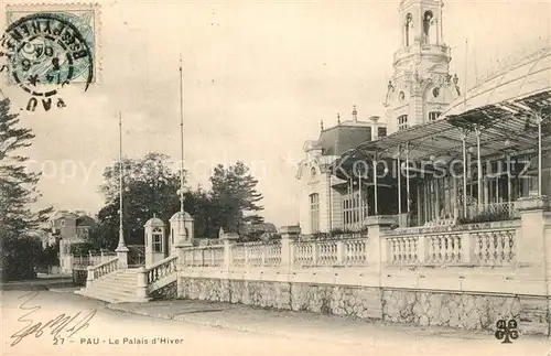 AK / Ansichtskarte Pau Palais d Hiver Pau