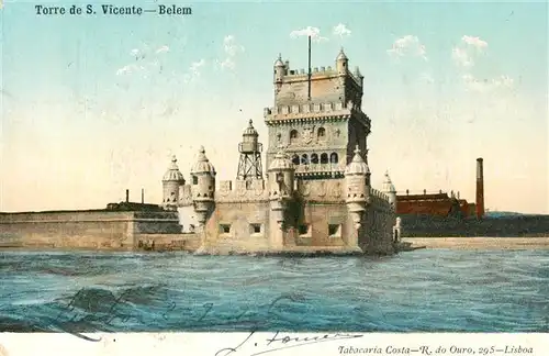 AK / Ansichtskarte Belem_Lisboa Torre de San Vicente Belem_Lisboa