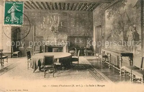 AK / Ansichtskarte Saint Symphorien le Chateau Chateau d`Esclimont Salle a Manger Saint Symphorien le Chateau