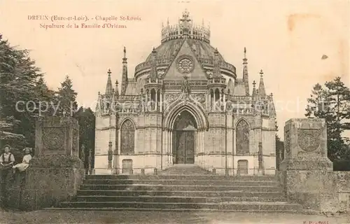 AK / Ansichtskarte Dreux Chapelle Saint Louis Dreux