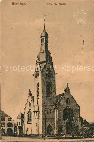AK / Ansichtskarte Saarlouis Kirche Saarlouis