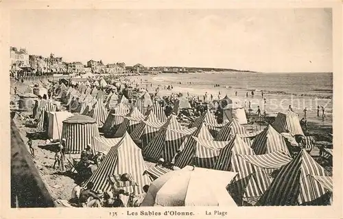 AK / Ansichtskarte Les_Sables d_Olonne Plage Les_Sables d_Olonne