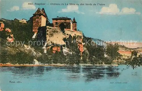 AK / Ansichtskarte Dauphine Chateau de la Sone  Dauphine