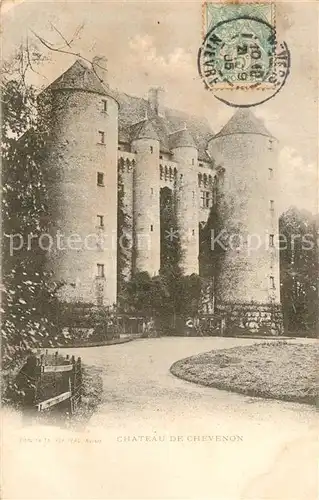 AK / Ansichtskarte Chevenon Chateau Chevenon