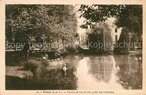 AK / Ansichtskarte Tours_Indre et Loire La du joli jardin des Pr?bendes Tours Indre et Loire