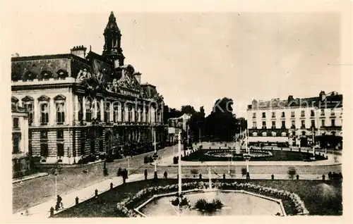 AK / Ansichtskarte Tours_Indre et Loire Place Jean Jour?s et Hotel de Ville Tours Indre et Loire