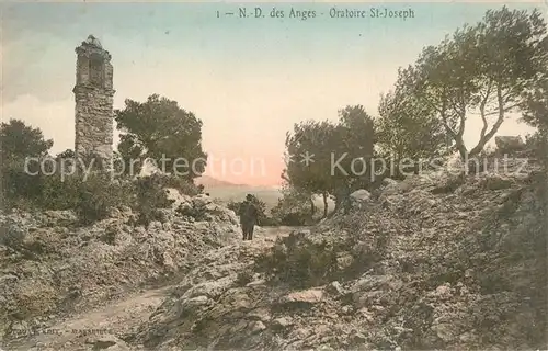 AK / Ansichtskarte Notre_Dame_des_Anges Oratoire Saint Joseph Ruines 
